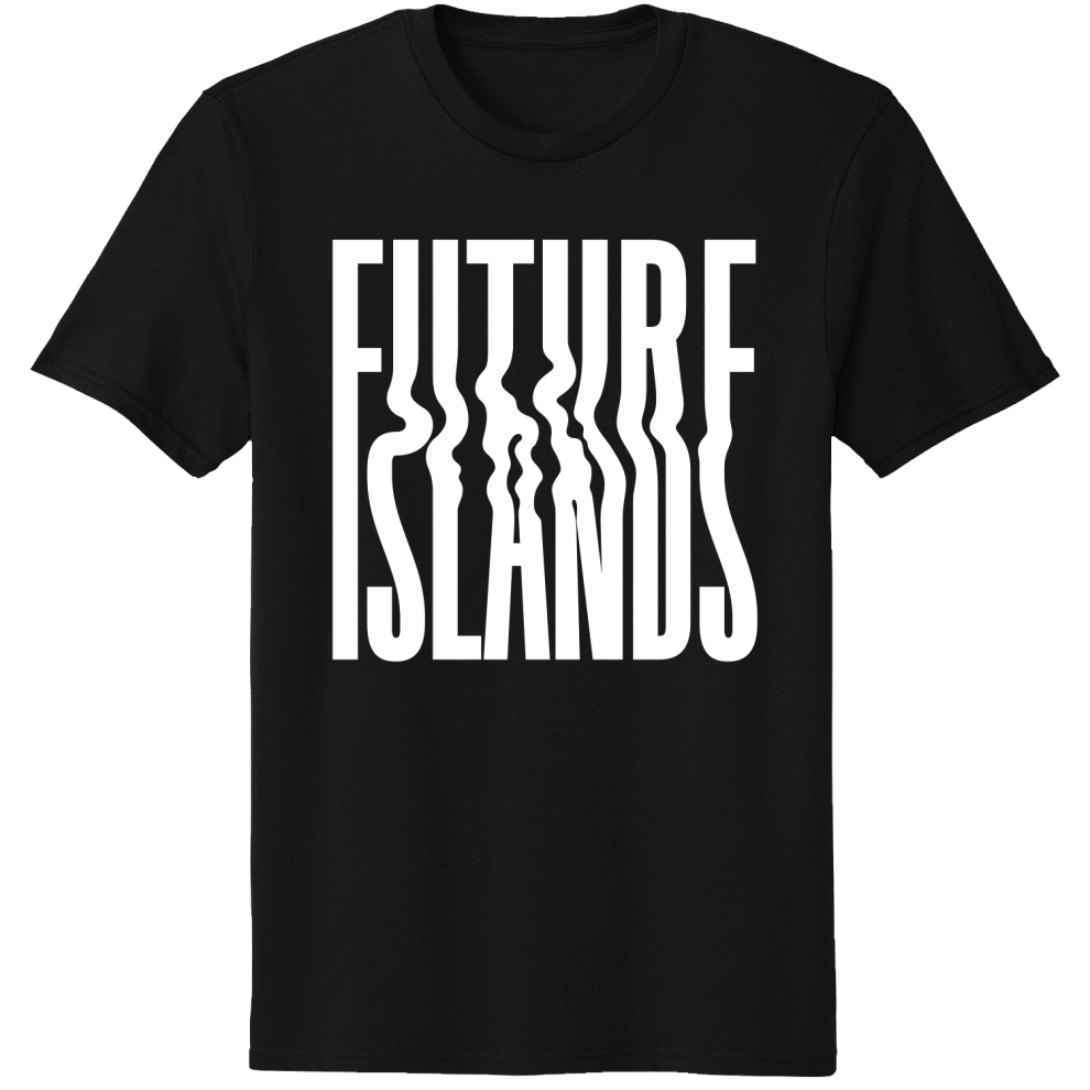 (XXXL) Future Islands Logo (Black) T-shirt S