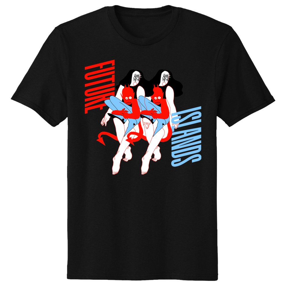 (S) Future Islands Figures (Black) T-shirt S