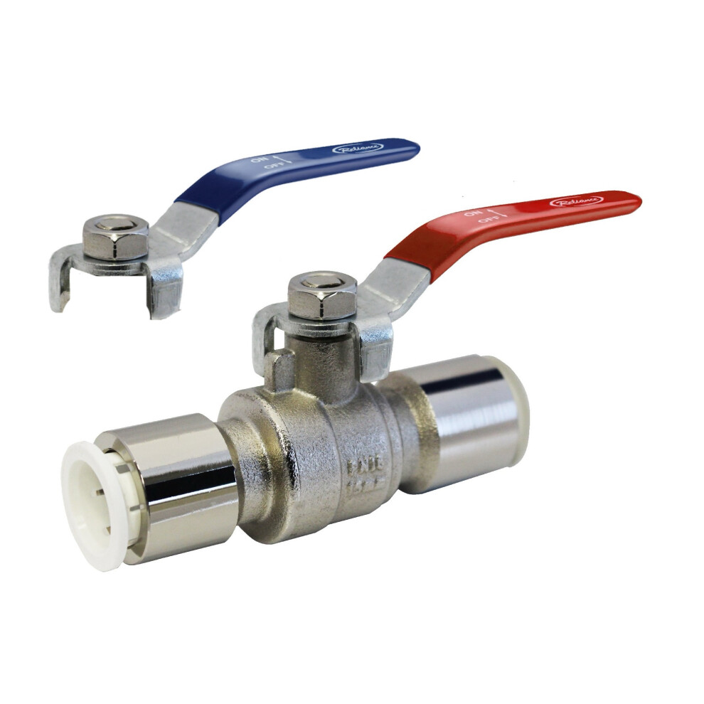 John Guest Speedfit 22Mm Brass Bodied Pushfit Ball Valve Wras Approved 665628059610