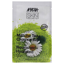 Masque en Tissu Secrets de Peau - Thé Matcha et Camomille par Nykaa Naturals - 1 Masque