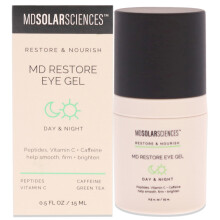 MD Restore Eye Gel da MDSolarSciences para unissex - Gel de 0,5 oz