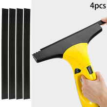 4 X Casement Vacuum Cleaner Rubber Squeegee Blades For Karcher WV50 WV2 280mm Household Cleaning Tools Vacuum Scrapers