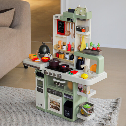 Living And Home Play Kitchen Set With 88PCS Kitchen Accessories