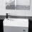 NES Home Milan 500mm x 200mm White Gloss Resin Basin 3
