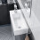 NES Home Milan 500mm x 200mm White Gloss Resin Basin 4