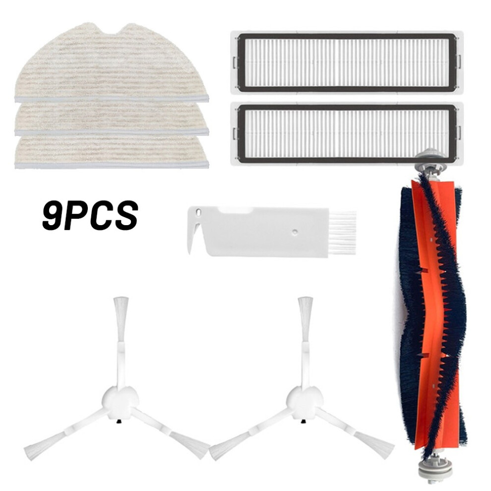 Vacuum Cleaner Kits For Xiaomi Dreame D9 L10 PRO Robot Vacuum Cleaner Kits Side Roller Brush Filter Mop Cloth For Home Cleaning-image-OPC-PDYF5KW-NEW