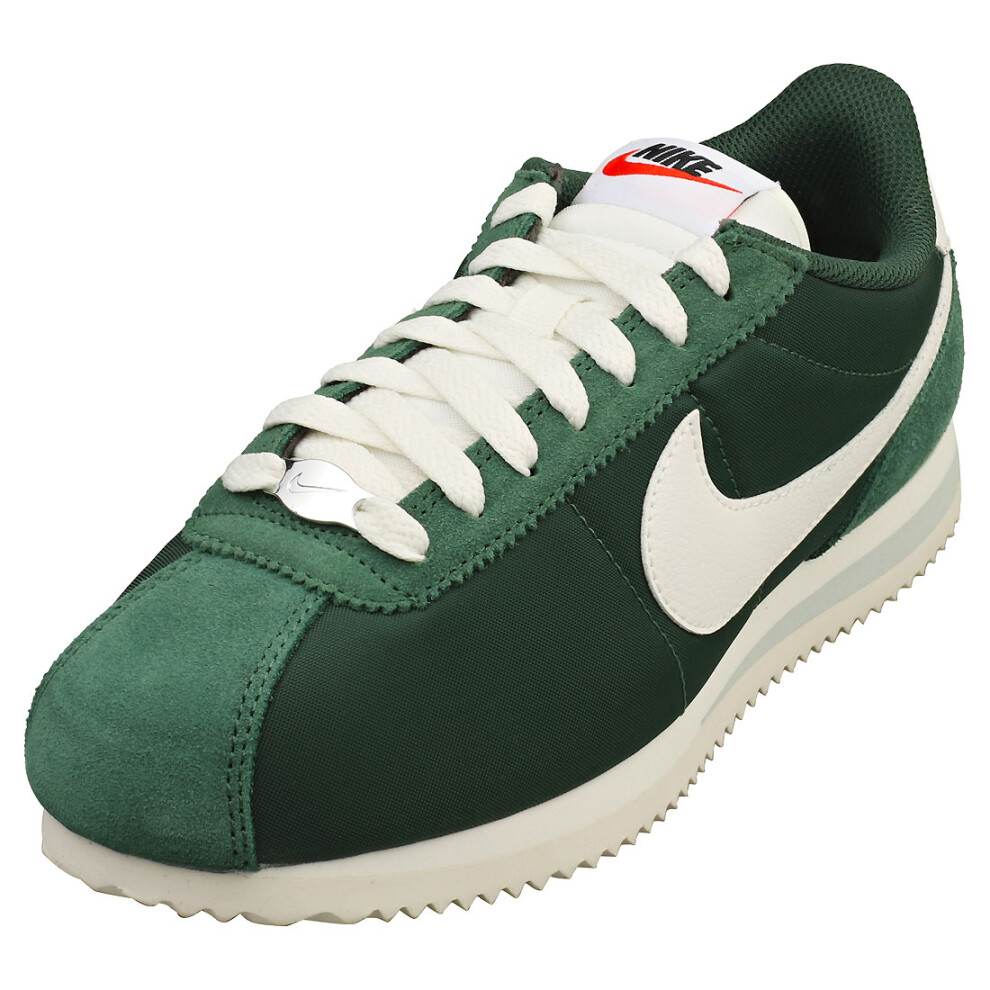 (4.5) Nike Cortez Womens Fashion Trainers in Fir Sail