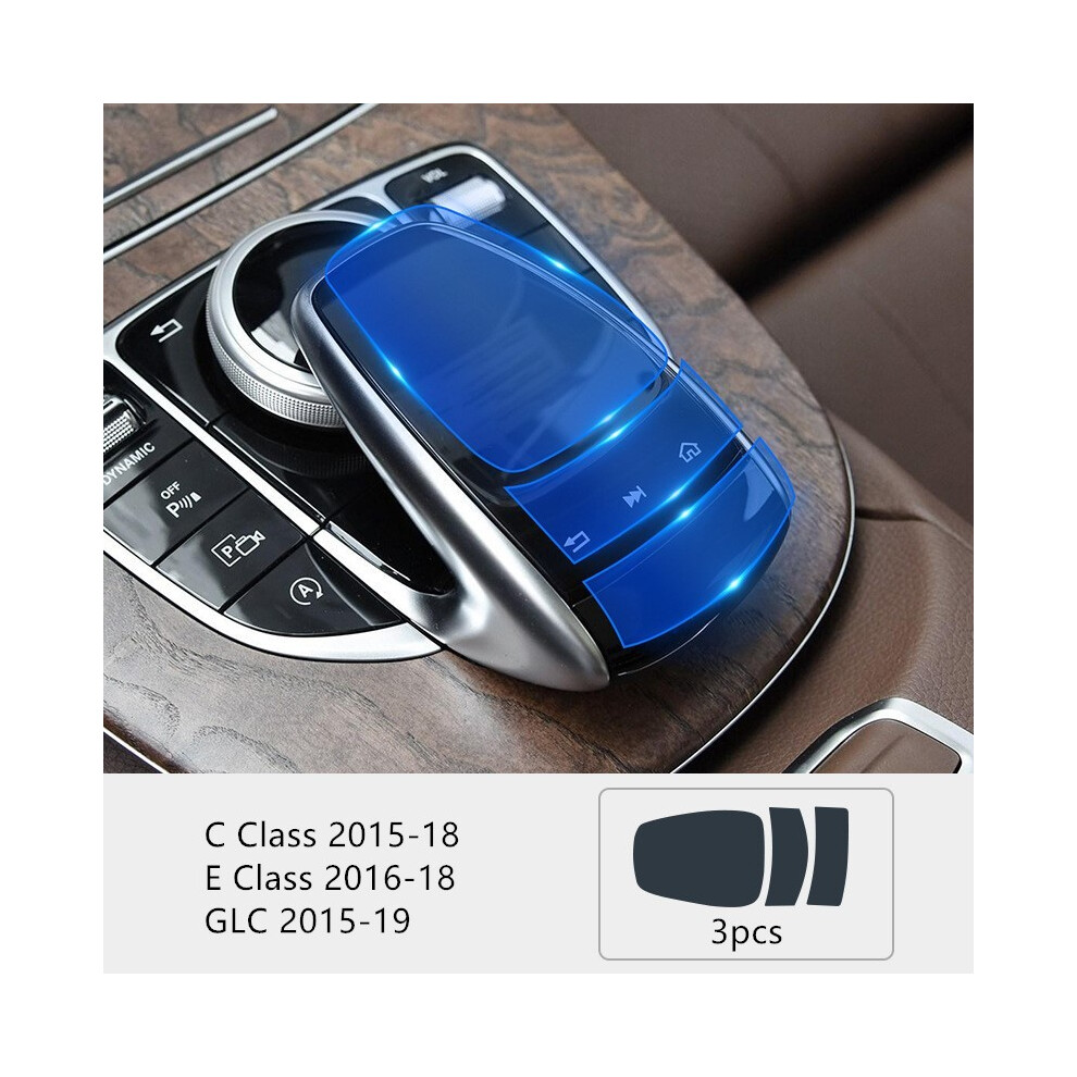 (3 Pcs) Car Interior Decoration Car Center Console Multimedia Mouse Button Protector 8360553035204