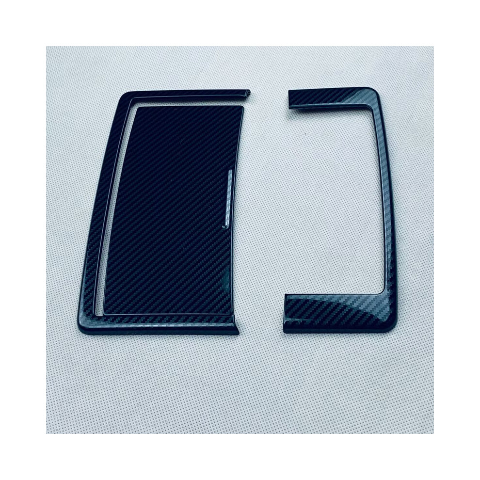 (Carbon Fiber Front) Car Interior Decoration For Mitsubishi Outlander 2022 2023 Stainless Steel 8360553016616