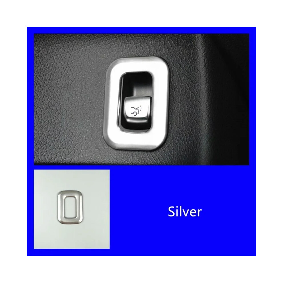 (Silver) Car Interior Decoration For Mercedes Benz C Class W205 Glc X253 2015-2020 Silver 8360553038168