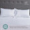 Flax Linen Celia Design Duvet Cover Set  White (Double ) 6