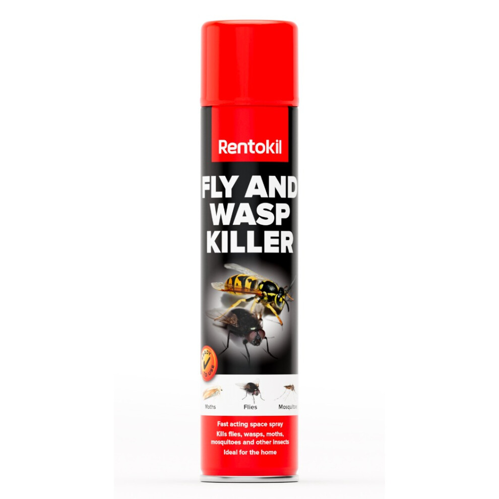 Rentokil Rentokill Fly & Wasp Killer 600Ml