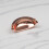 (76mm Cup Handle	) Rose Gold Cup Handle 76mm Bar Handle 160mm & Knob 8