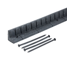 (Grey, Pack of 1) Nicoman Lawn Edging Garden Border Mower Edging