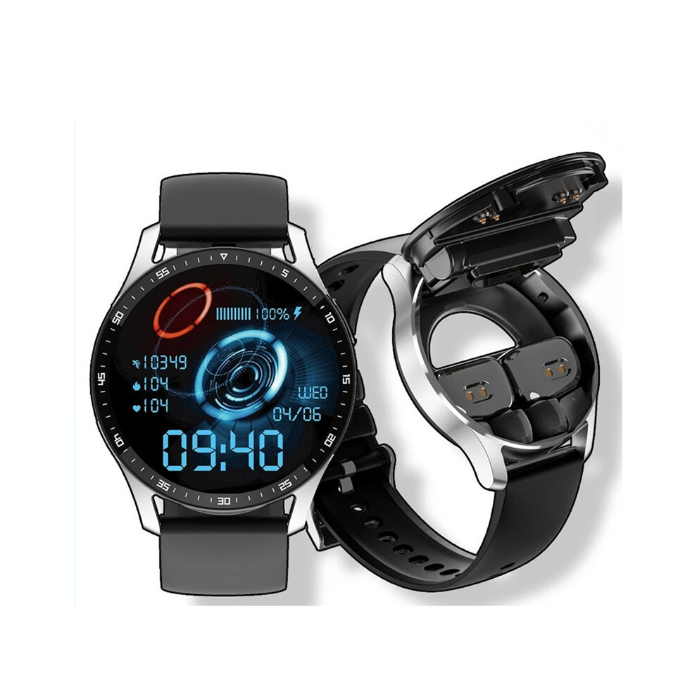 Smart Watch Sports Tracker Bluetooth outlet Call + Bluetooth Earbuds Earphone