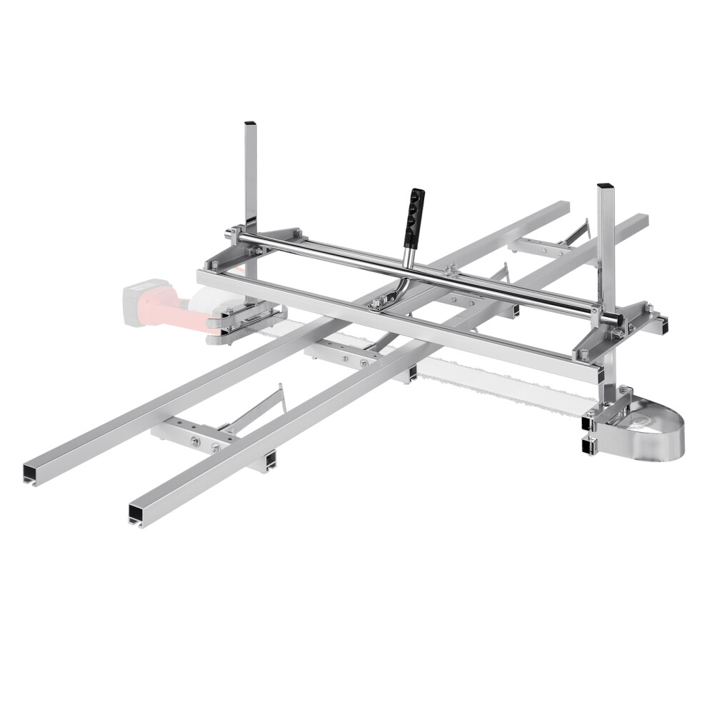 VEVOR Chainsaw Mill 14"-36" Guide Bar and 9 ft Aluminum Rail Mill Guide System