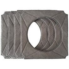 AD-4Pcs Microfiber Cleaning Pads for ECOVACS WINBOT W950 Cleaning Window Cloth Pad for Window Robot