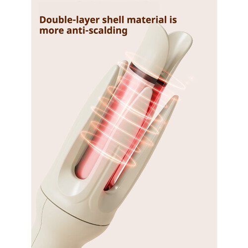 Automatic Hair Curler Wand with 28mm Barrel 4 Temperature Modes 2
