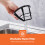 GEEPAS (Black) GEEPAS 750ml Filter CoffeeMachine FastBrewing 600W 9
