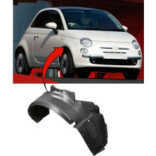 Fiat 500 2008-2015 Front Wing Arch Liner Splash Guard Driver Side 
