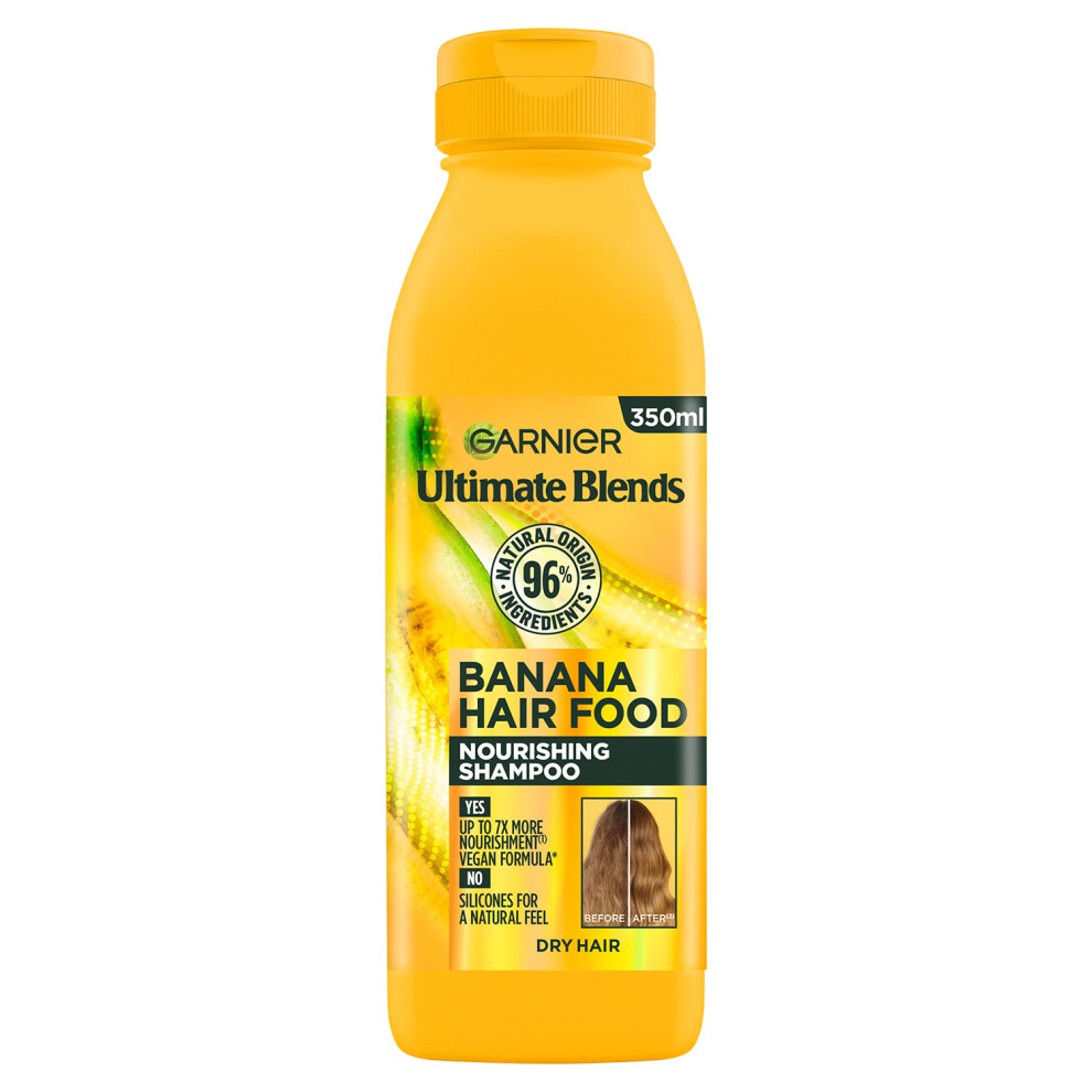 Garnier Ultimate Blends Nourishing Hair Food Banana & Coconut Shampoo - 350ml