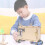 Scientific Experiment Mechanical Password Box Wooden Educational Teaching Aids 7