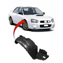 Subaru Impreza 2003-2005 Front Wing Arch Liner Splash Guard Driver Side Only Fits Saloon Models