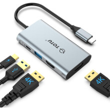 USB Type-C Dual 4K HDMI Ports for Twin Display + USB 3.0 Port