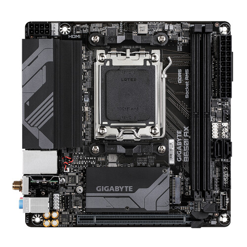 Gigabyte Gigabyte B650I AX - 1.0 - moederbord - mini ITX - Socket AM5 - AMD B650 1