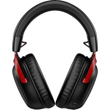 HP HyperX Cloud III Wireless Gaming Funk-Headset/7.1 Sound/DTS Headphone:X/Spatial Sound/Over-Ear - schwarz/rot