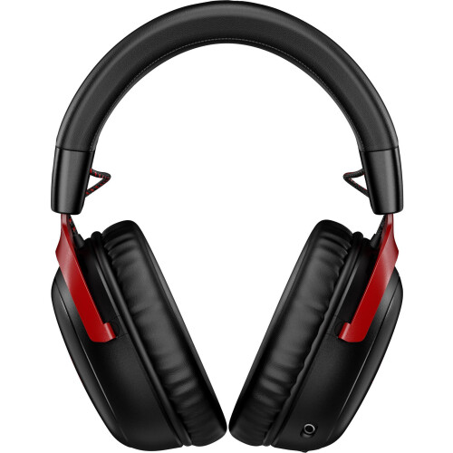 HP Cuffie Gamer Wireless - HyperX Cloud III - per PC e console - Nero/Rosso