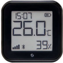 Shelly H&T Gen3 Black Temperature and Humidity Sensor