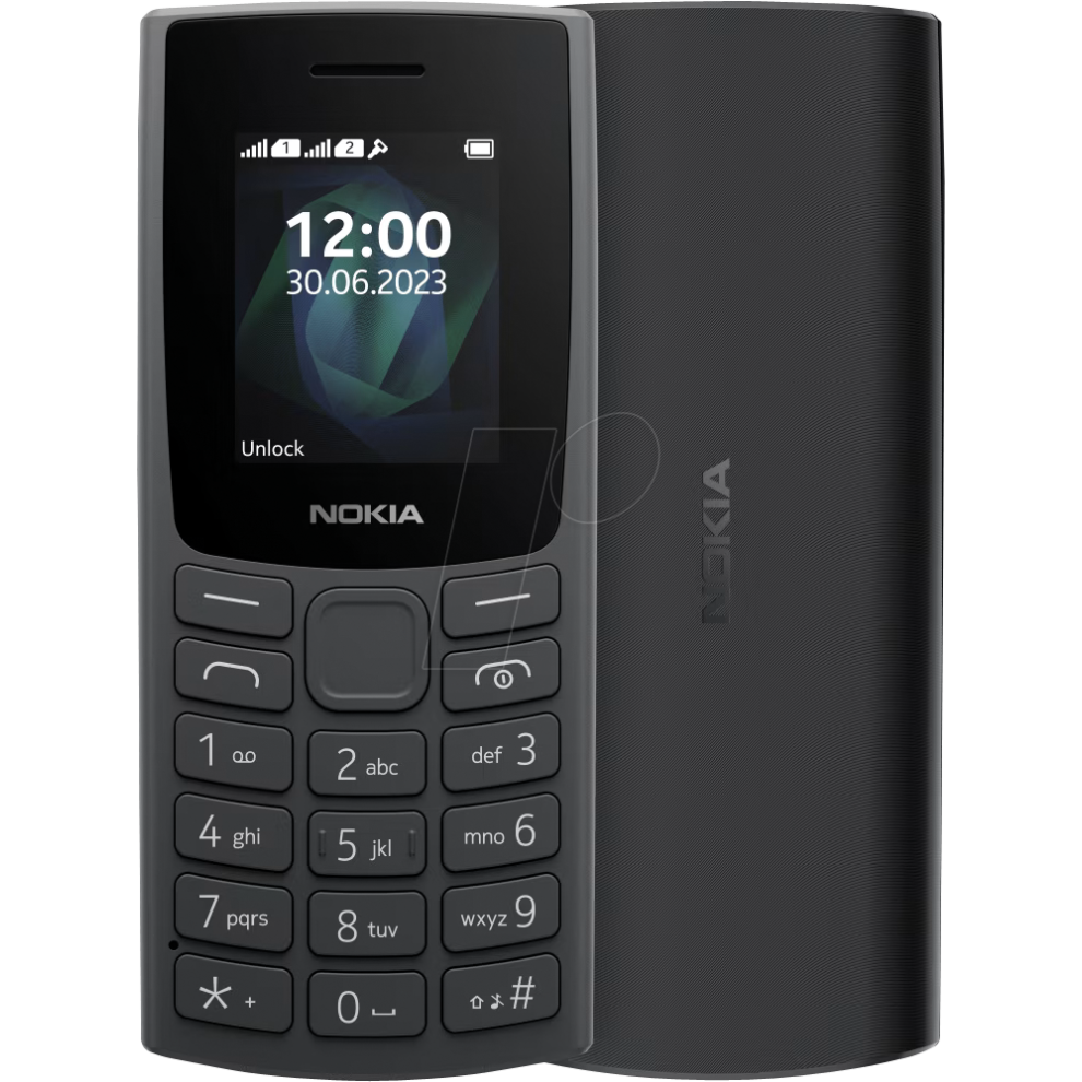 Nokia 105 (2023) Feature Phone Dual SIM black