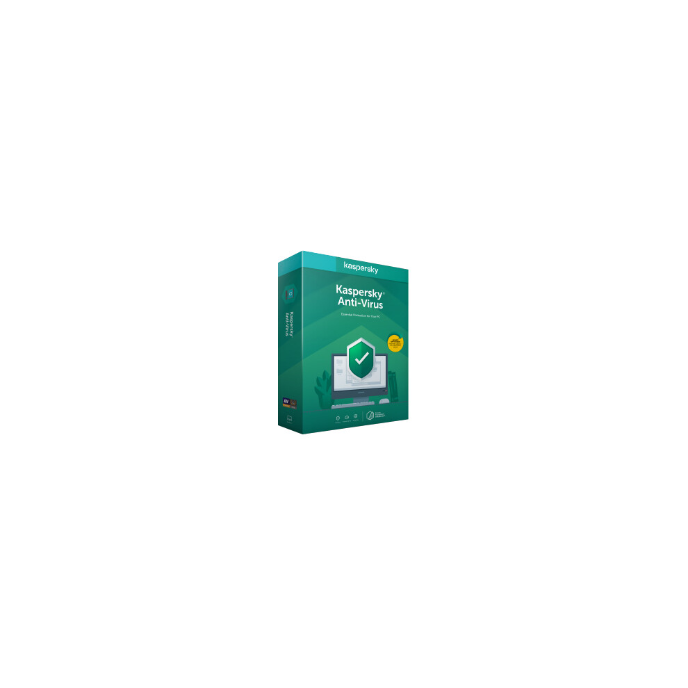 Kaspersky Anti-Virus - 1 Device, 1 Year - Box