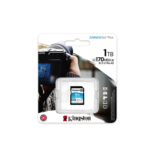 Kingston 1TB SDXC CANVAS GO PLUS 2