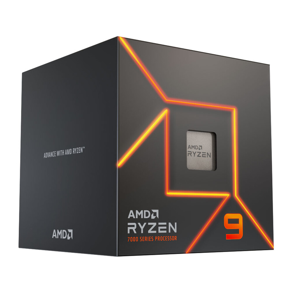 AMD Ryzen 9 7900 - 3.7 GHz - 12-core - 24 threads - 64 MB cache - Socket AM5 - AMD Processors multipack (MPK)