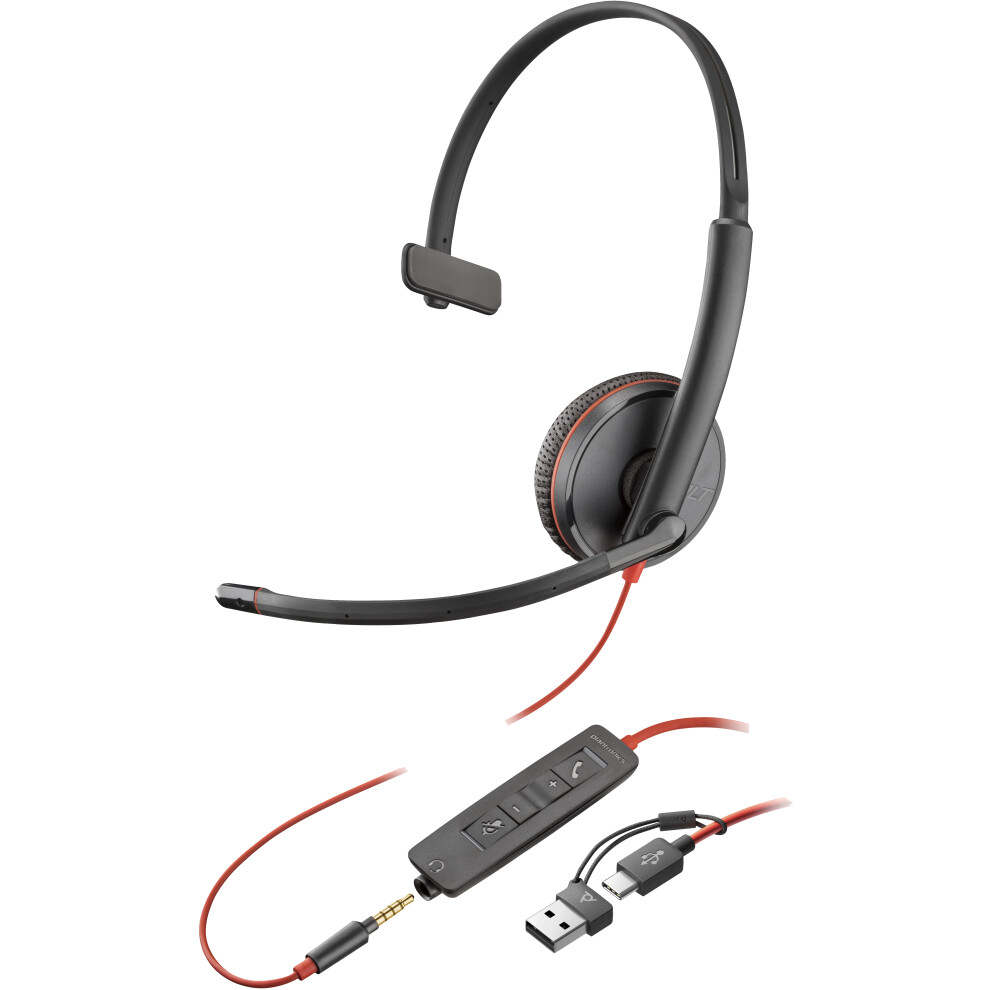 Hp Poly Bw 3215 Usb-C Hs +Usb-C/A