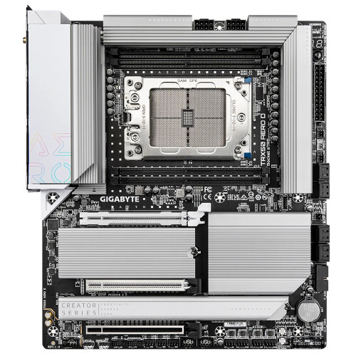 Gigabyte Gigabyte TRX50 AERO D - 1.0 - μητρική πλακέτα - extended ATX - Socket sTR5 - AMD TRX50 1