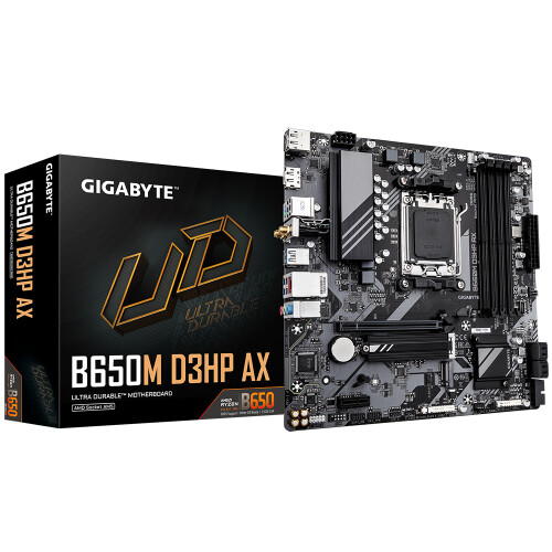 Gigabyte Gigabyte B650M D3HP AX - 1.0 - moederbord - micro ATX - Socket AM5 - AMD B650