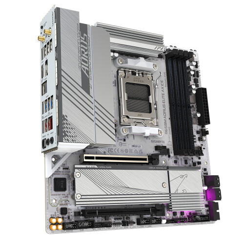 Gigabyte Gigabyte B650M AORUS ELITE AX ICE - μητρική πλακέτα - micro ATX - Socket AM5 - AMD B650 2