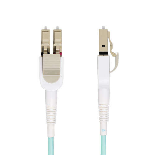 Cable de fibra óptica multimodo Startech 450FBLCLC5SW Verde 1