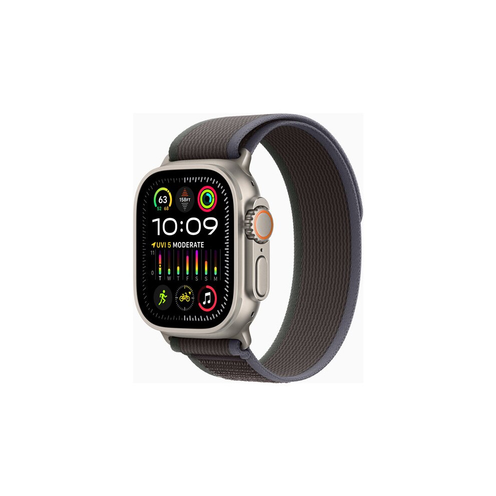 Apple Watch Ultra 2 [GPS + Cellular 49mm] Smartwatch with Titanium Case & Indigo Alpine Loo