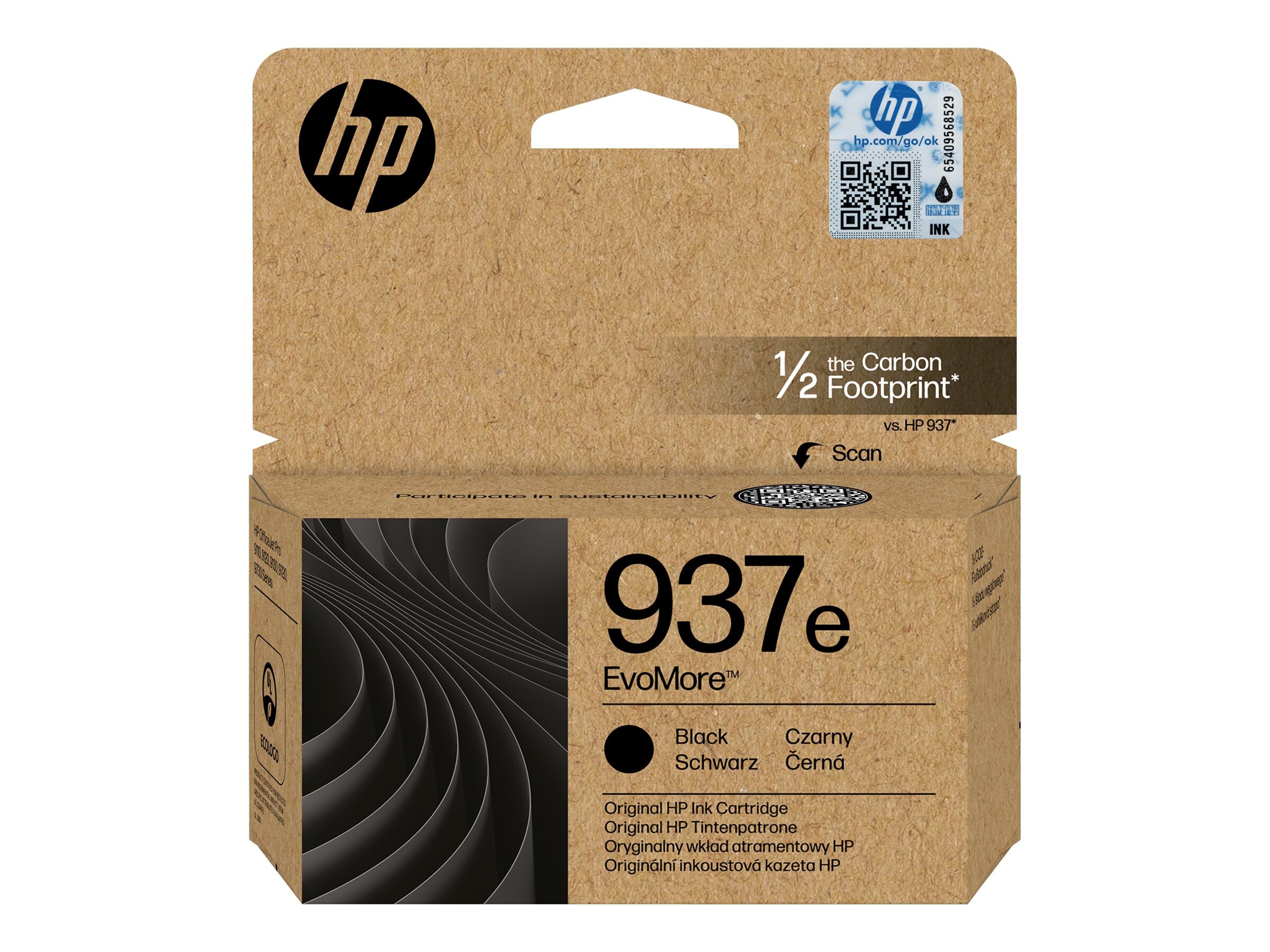 Hewlett Packard HP 937E EVOMORE YELLOW EN/DE/PL/CZ INK CARTRIDGE (4S6W8NE#CE1