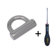 (Smooth, With Screwdriver) Stainless Steel Padlog 2mm gauge (12g)
