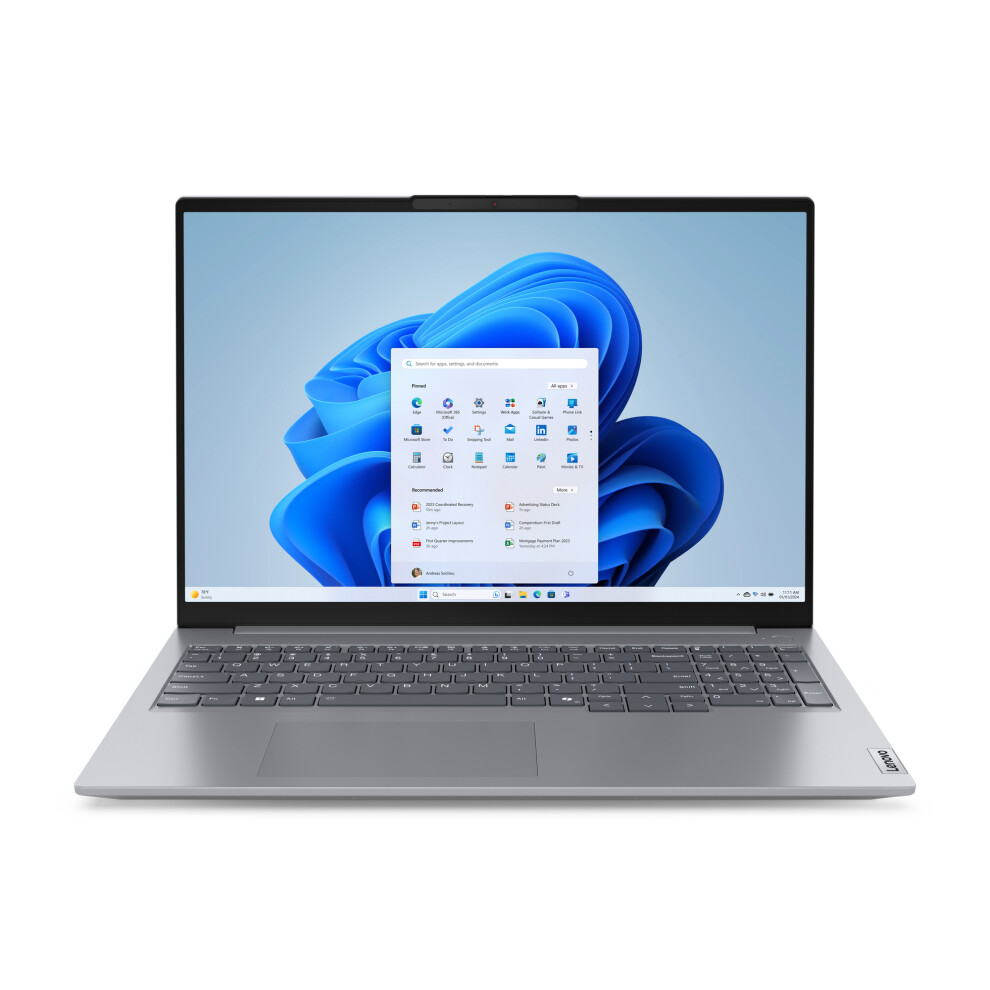 Lenovo ThinkBook 16 G7 IML 21MS - 180-degree hinge design - Intel Core Ultra 5 - 125U / up to 4.3 GHz - Win 11 Pro - Int