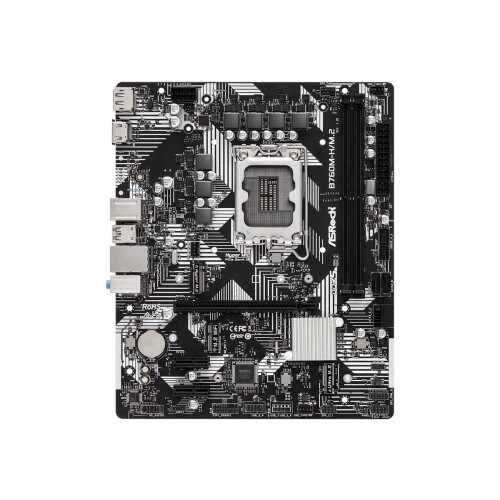 Asrock ASRock B760M-H/M.2 - motherboard - micro ATX - LGA1700 Socket - B760