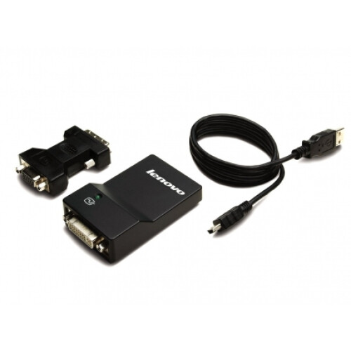 Lenovo Adaptateur graphique - LENOVO - DVI - SuperSpeed USB 3.0 1