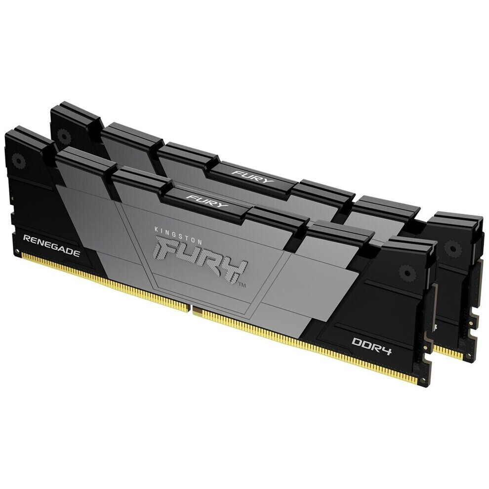Kingston Fury Renegade 32GB 3600Mt/S DDR4 CL16 Dimm (Kit Of 2) Desktop Gaming Memory - KF436C16RB12K2/32-image