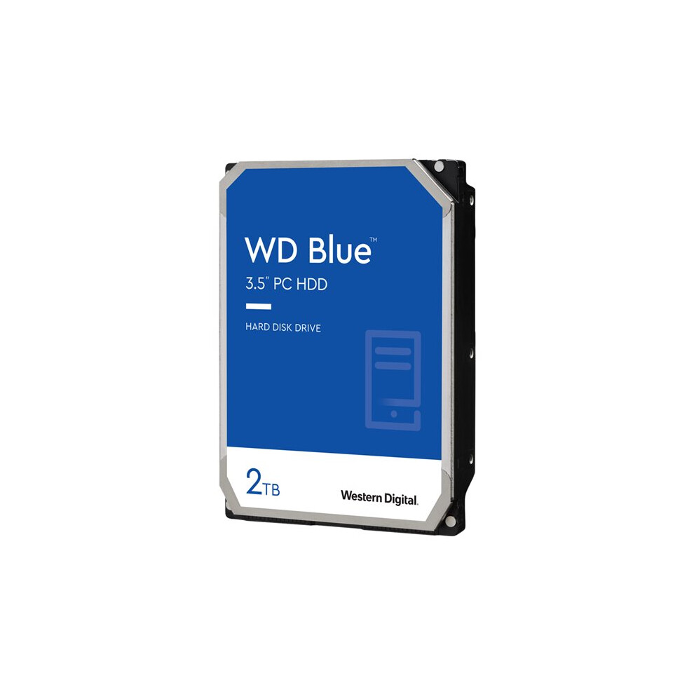 WD Blue WD20EARZ - Hard drive - 2 TB - internal - 3.5" - SATA 6Gb/s - 5400 rpm - buffer: 64 MB