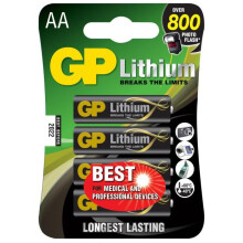 AA 1,5 V Lithium 4er-Pack GP